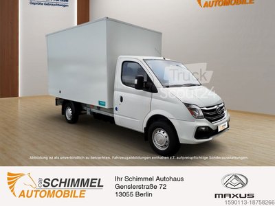 Transporter mit Koffer Maxus EV80 Koffer 56kWh RAPID Flügeltüren KLIMA gebraucht