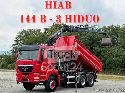 Autokran MAN TGS 33.400 * KIPPER 4,90 m + KRAN/FUNK * 6x4 gebraucht