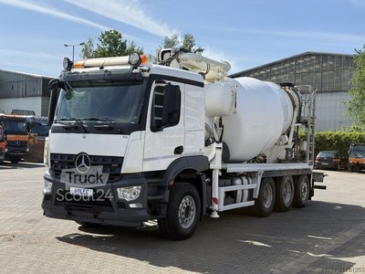Mixer Mercedes-Benz AROCS 3543 8x4 EURO6 POMPOGRUSZKA CIFA MK25H-80 gebraucht