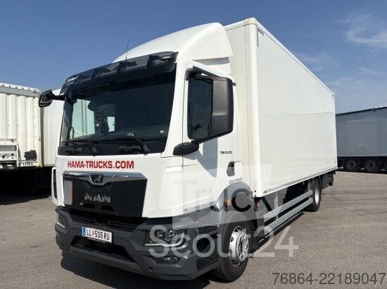 LKW mit Kofferaufbau MAN TGM 15.250 4X2, KOFFER MIT LBW, gebraucht