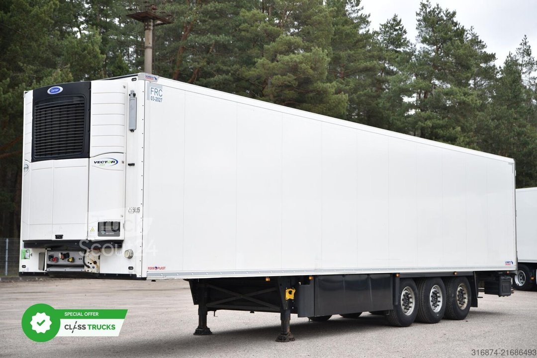 Kühlauflieger SCHMITZ CARGOBULL SKO FP 60 Carrier Vector 1550 gebraucht