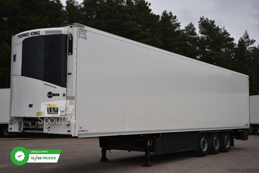 Kühlauflieger SCHMITZ CARGOBULL SKO DoubleDeck FP 60 SLXi300 LiftingAxle gebraucht