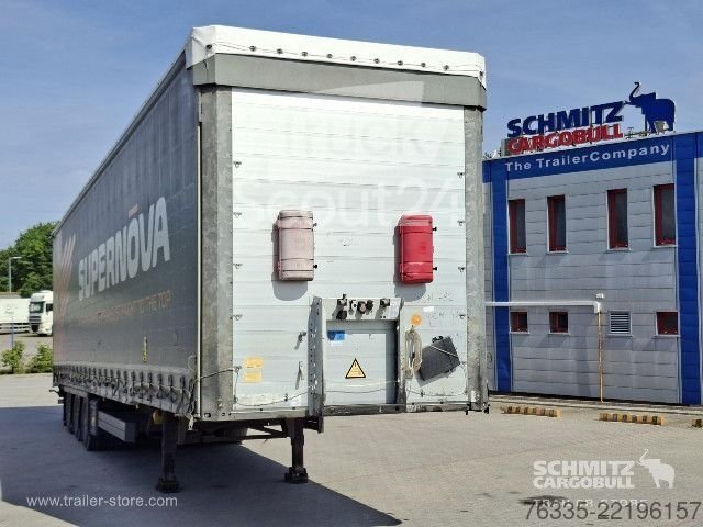 Auflieger mit Pritsche & Plane Schmitz Cargobull Curtainsider Mega gebraucht