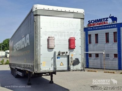 Auflieger mit Pritsche & Plane Schmitz Cargobull Curtainsider Mega gebraucht