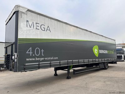 Schiebeplanen Berger Mega 4,0 t, SAPL 10 LTMN gebraucht