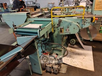 Book cover manufacturing machines POLYGRAPH Wegra BD 15