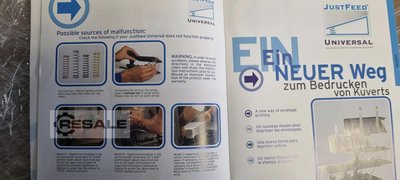 Envelope machines JUST FEED universal
