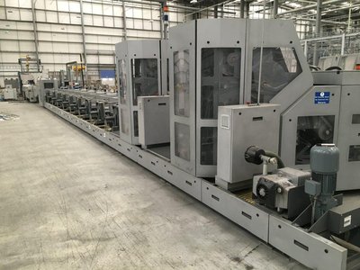 Inserting machines FERAG Rollstream/CMC Polywrapping