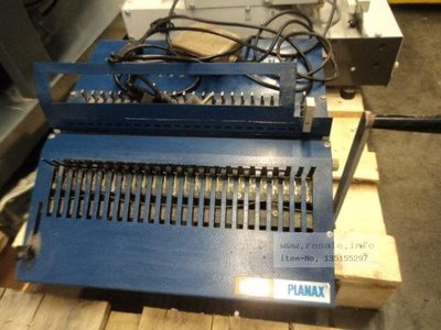 Punching machines PLANAX Planax