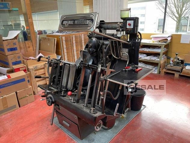Stamping crucible HEIDELBERG Tiegel A4