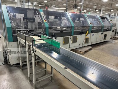 Hardcover manufacturing machines KOLBUS BF 527 hard cover line