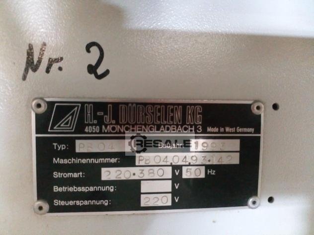 Paper drilling machines DüRSELEN PB 04