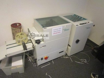 FOLDING AND STITCHING MACHINE NAGEL FOLDNAK 8 MIT TRIMMER