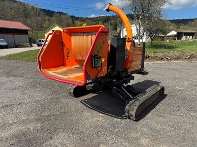TIMBERWOLF TW190 TVGTR Tracked Log Shredder