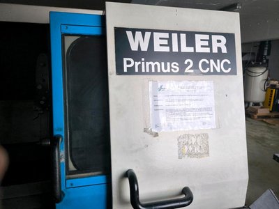 CNC-Drehmaschine Weiler Primus 2 CNC – Made in Germany