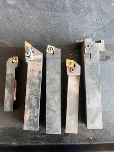 5 Stück Drehstahl , Drehmeissel für Drehbank