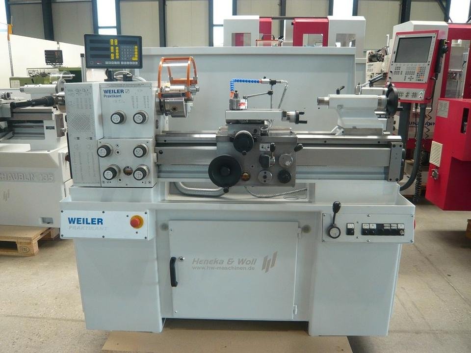 Weiler Praktikant 160 B Drehmaschine 3 Achs Digitalanzeige K&C CE