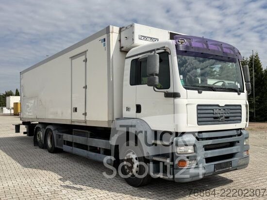 Kühlkoffer-LKW MAN TGA 26.430 6X2-2BL FRIGOBLOCK KüHLAGGREGAT gebraucht