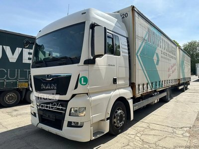 Volumentransport MAN TGX 18.420 Tandem w Krone ZZ, New Tacho G2v2, Z... gebraucht