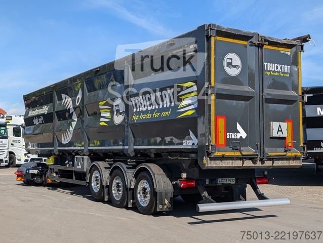 Kipper Auflieger STAS HardoX Stahl 74 m , Liftachse, ALCOA, MIETEN? gebraucht