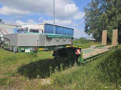 Tieflader-Sattelauflieger Goldhofer STZ-tl3-34/80  +* FUNH* 3x Lenk  50 t gebraucht