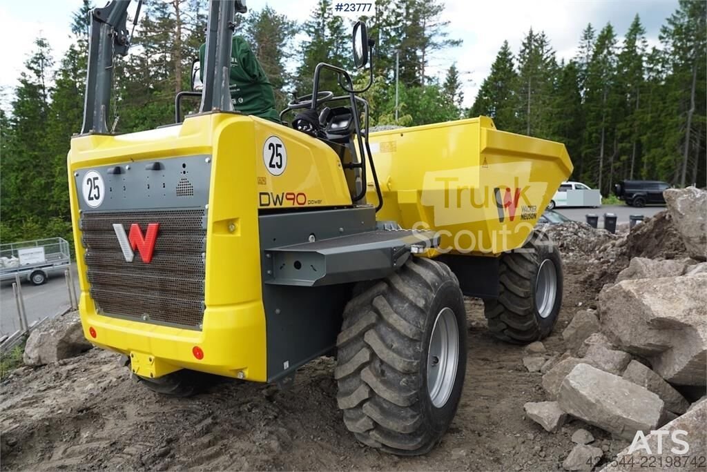 Muldenfahrzeug Wacker Neuson DW90-3 Wheel Dumper gebraucht