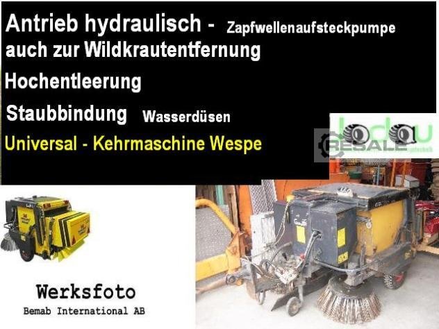 Sweeping machines BEMAB GETINGEN Wespe G 1