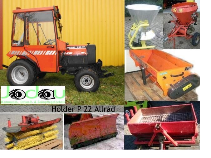 Compact tractors HOLDER P22 HA