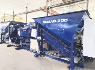 Concrete mixing machinery mobile SUMAB 500