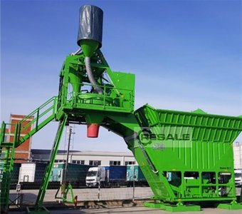 Concrete mixing machinery mobile TUBLOROM Tublomix M1 C TZ