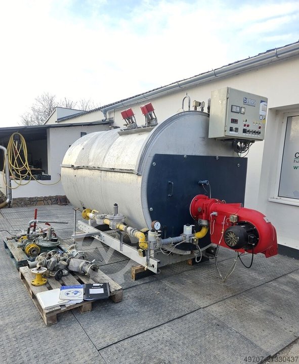 LOOS U-HD 1600kg/h  10bar weishaupt g7 burner