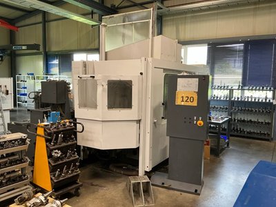 1989 HELLER BEA 07 Horizontales 4-Achs-CNC-Bearbeitungszentrum