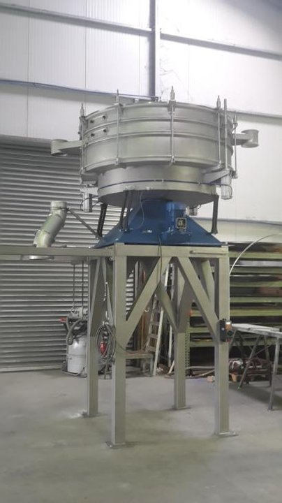 Swash screening machine MINOX SIEBTECHNIK GMBH E-MTS 2000/2