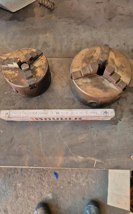 Dreibackenfutter Drehbank 100mm und 130mm