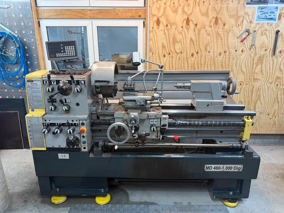 Drehbank EPPLE MD 460-1000 Digi Leit- und Zug / Sehr viel Zubehör