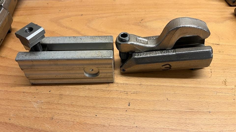 Maschinentischspanner, Kompaktspanner, Halter, Fräsmaschine, 3