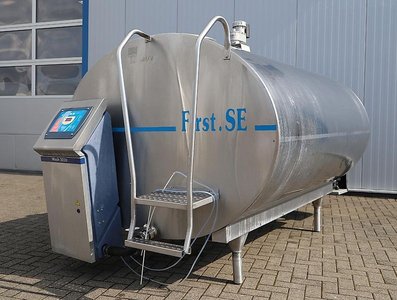 Serap SE 3500 / Milchkühltank 3500 Liter Steckerfertig / Milchtank