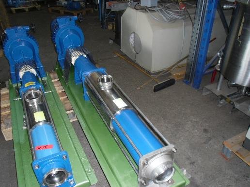 Worm gear and screws CSF INOX TK 100