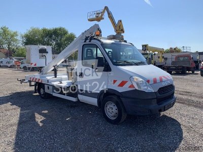 Transporter mit Koffer Iveco Daily Multitel 160 ALU DS - 16m gebraucht