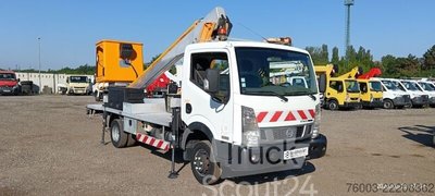 Transporter mit Koffer Nissan Cabstar Multitel 160 ALU DS - 16m gebraucht