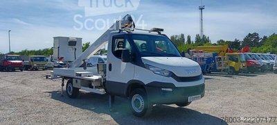 Transporter mit Koffer Iveco Daily Multitel 160 ALU DS - 16m gebraucht