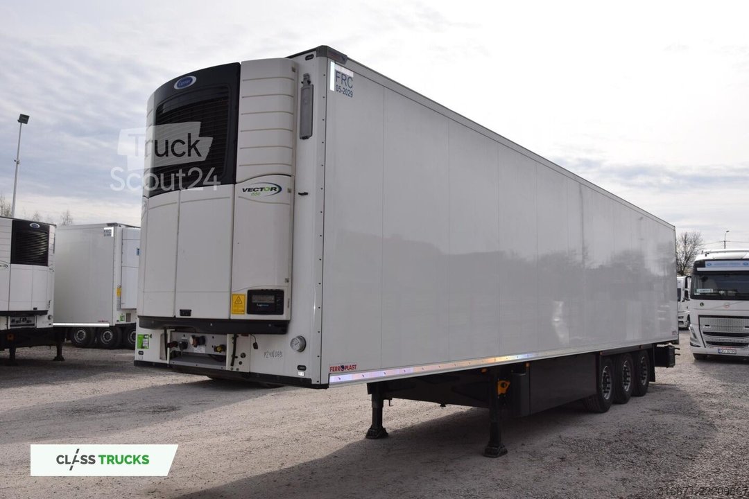 Kühlauflieger SCHMITZ CARGOBULL Double Deck FP 60 Carrier Vector 1550 Lifting Axle gebraucht