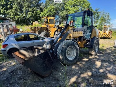 Radlader Volvo L25B Wheel Loader with Bucket and Pallet Forks gebraucht