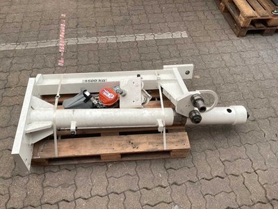 Pillar slewing crane