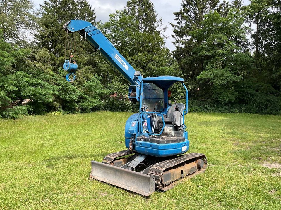Maeda Lc838 3 Mini Crawler Telescopic Crane