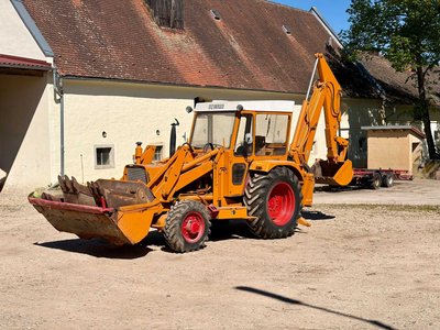 1970 Fendt TS 65 FWA 269 S backhoe loader