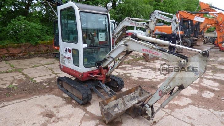 Mini excavators TAKEUCHI TB 016