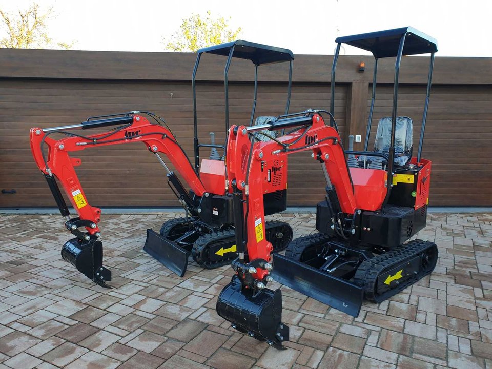 JPC HT12 Mini Excavator Lot (x2)