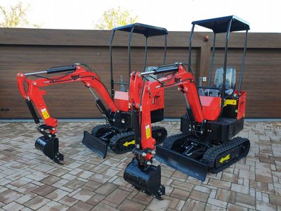 JPC HT12 Mini Excavator Lot (x2)