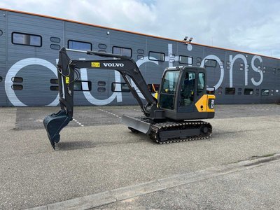 2017 Volvo EC55D Mini Excavator